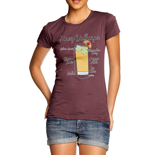 Women's Harvey Wallbanger Cocktail T-Shirt