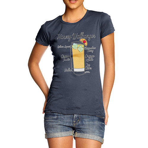 Women's Harvey Wallbanger Cocktail T-Shirt