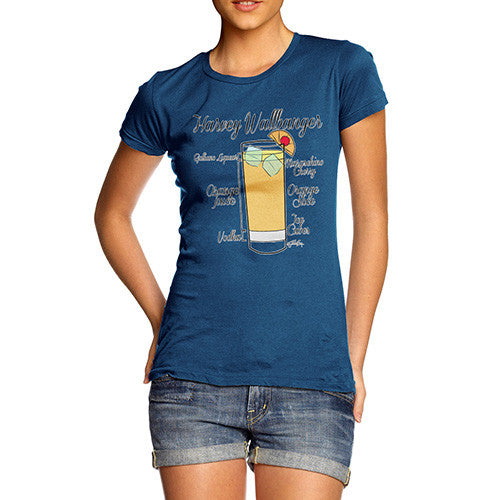 Women's Harvey Wallbanger Cocktail T-Shirt