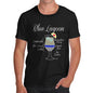 Men's Blue Lagoon Cocktail Recipe T-Shirt