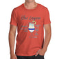 Men's Blue Lagoon Cocktail Recipe T-Shirt