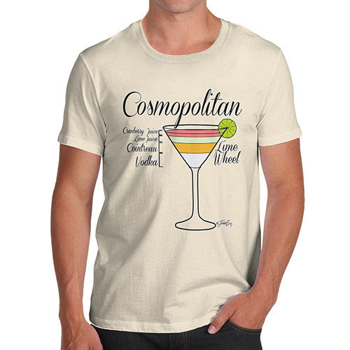 Men's Cosmopolitan Recipe T-Shirt