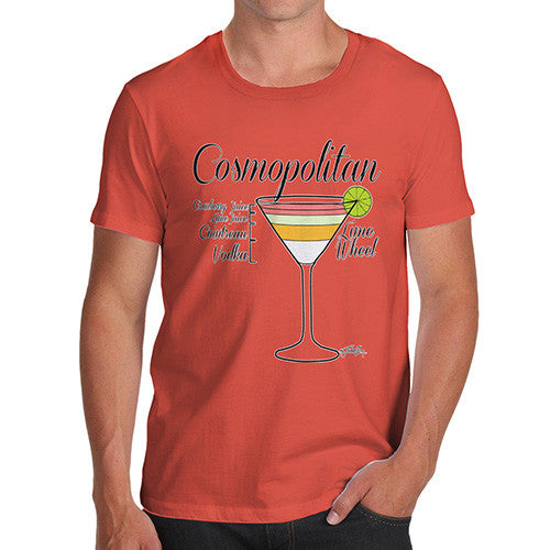 Men's Cosmopolitan Recipe T-Shirt