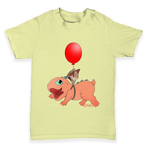 Dragon Balloon Flight Baby Toddler T-Shirt