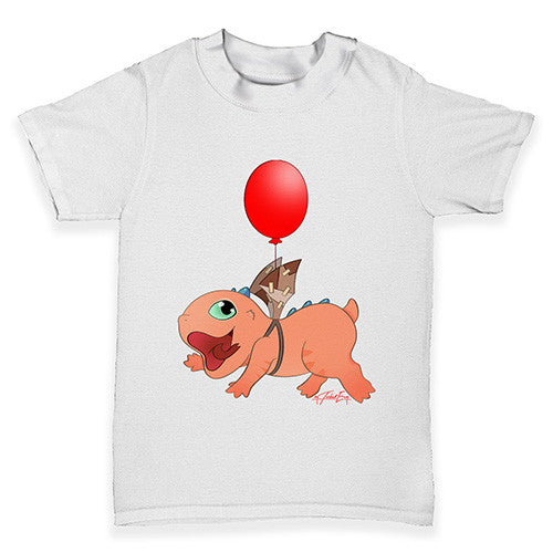 Dragon Balloon Flight Baby Toddler T-Shirt