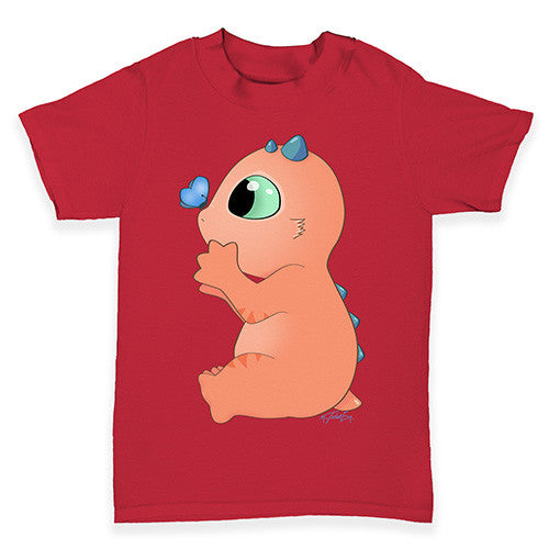 Snap The Dragon And Butterfly Baby Toddler T-Shirt