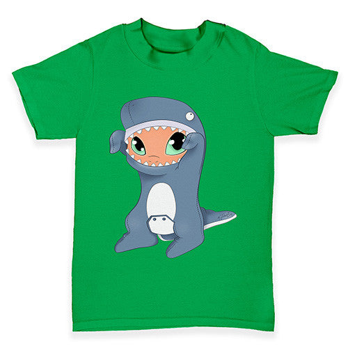 Snap in Whale Costume Baby Toddler T-Shirt