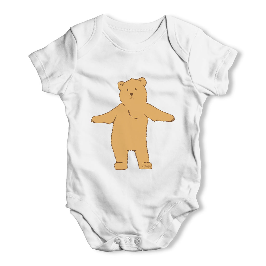 Silly Bear Dancing Baby Grow Bodysuit
