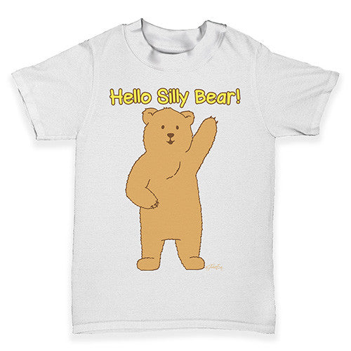 Hello Silly Bear Baby Toddler T-Shirt