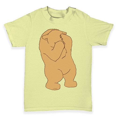 Peek A Boo Silly Bear Baby Toddler T-Shirt