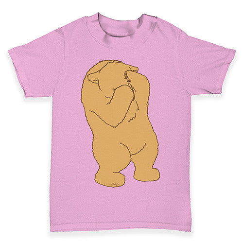 Peek A Boo Silly Bear Baby Toddler T-Shirt