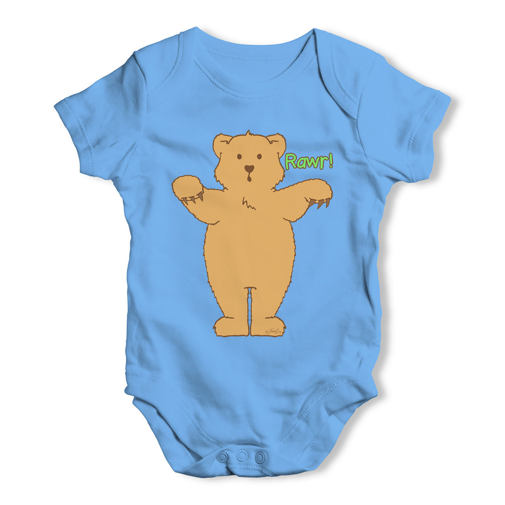 Silly Bear Rawr Baby Grow Bodysuit