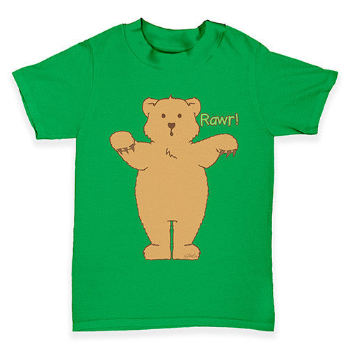 Silly Bear Rawr Baby Toddler T-Shirt