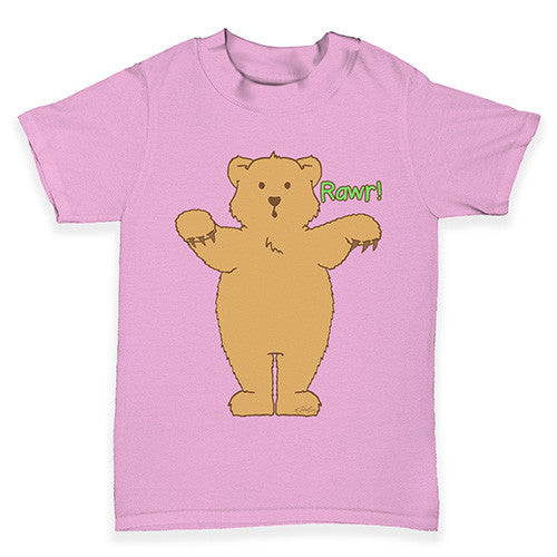 Silly Bear Rawr Baby Toddler T-Shirt