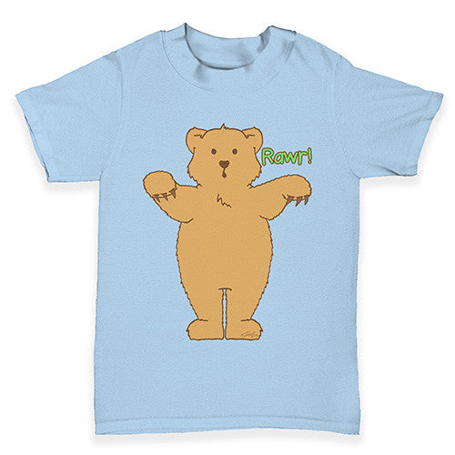 Silly Bear Rawr Baby Toddler T-Shirt