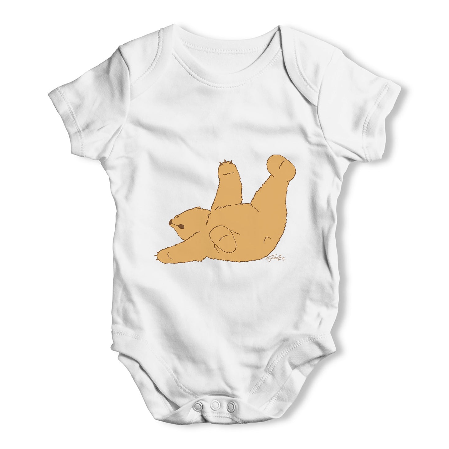 Silly Bear Roll Baby Grow Bodysuit