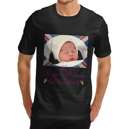 Men's Royal Baby Princess Charlotte T-Shirt