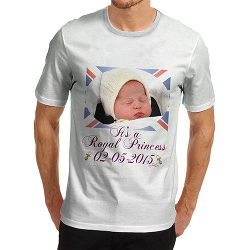 Men's Royal Baby Princess Charlotte T-Shirt