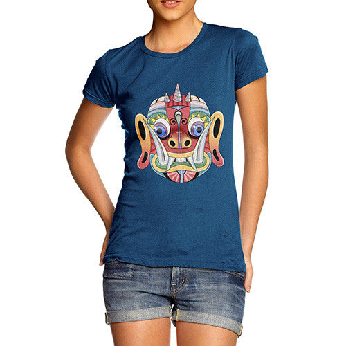 Women's Tribal Mask T-Shirt