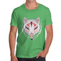 Men's Kitsune Tribal Mask T-Shirt