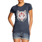 Women's Kitsune Tribal Mask T-Shirt