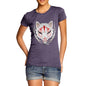 Women's Kitsune Tribal Mask T-Shirt