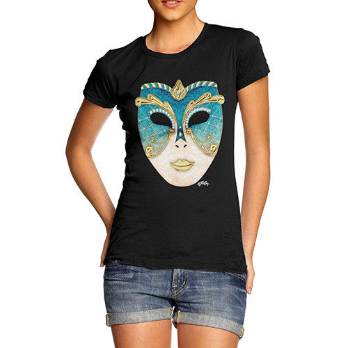 Women's Venetian Carnival Mask T-Shirt