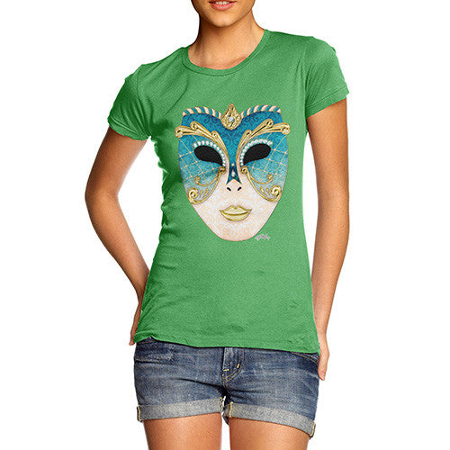 Women's Venetian Carnival Mask T-Shirt