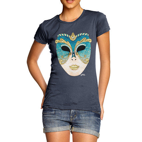 Women's Venetian Carnival Mask T-Shirt