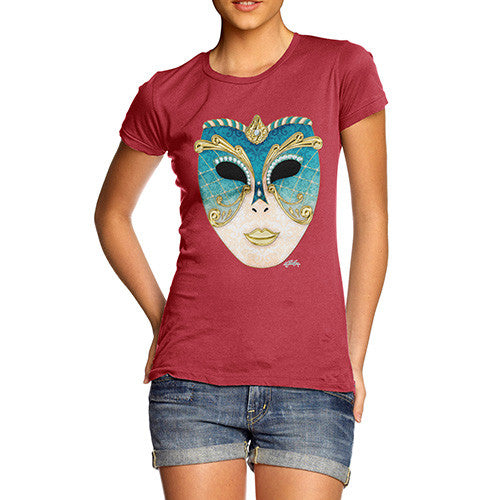 Women's Venetian Carnival Mask T-Shirt