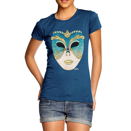 Women's Venetian Carnival Mask T-Shirt