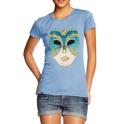 Women's Venetian Carnival Mask T-Shirt