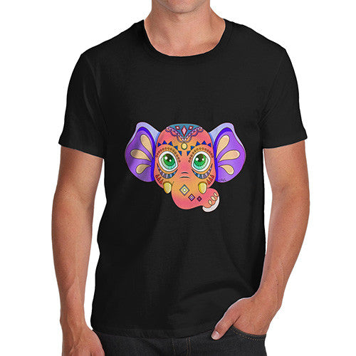 Men's Tribal Elephant T-Shirt