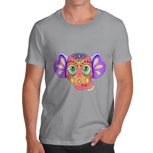 Men's Tribal Elephant T-Shirt