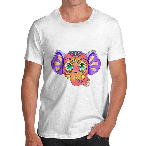 Men's Tribal Elephant T-Shirt