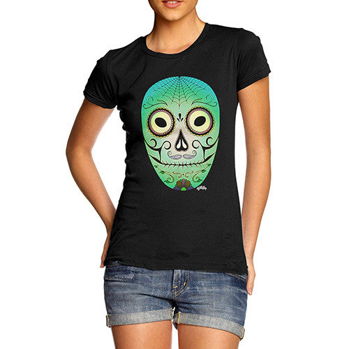 Women's Day of the Dead Mask T-Shirt