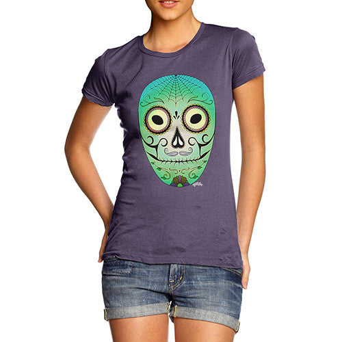 Women's Day of the Dead Mask T-Shirt