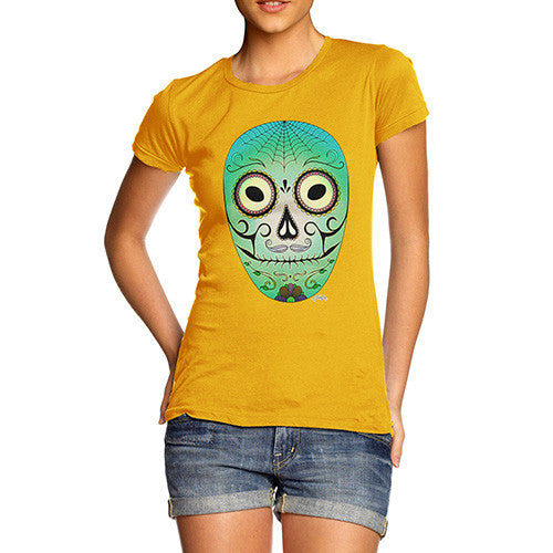 Women's Day of the Dead Mask T-Shirt