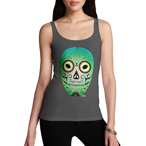 Women's Day of the Dead Mask Tank Top