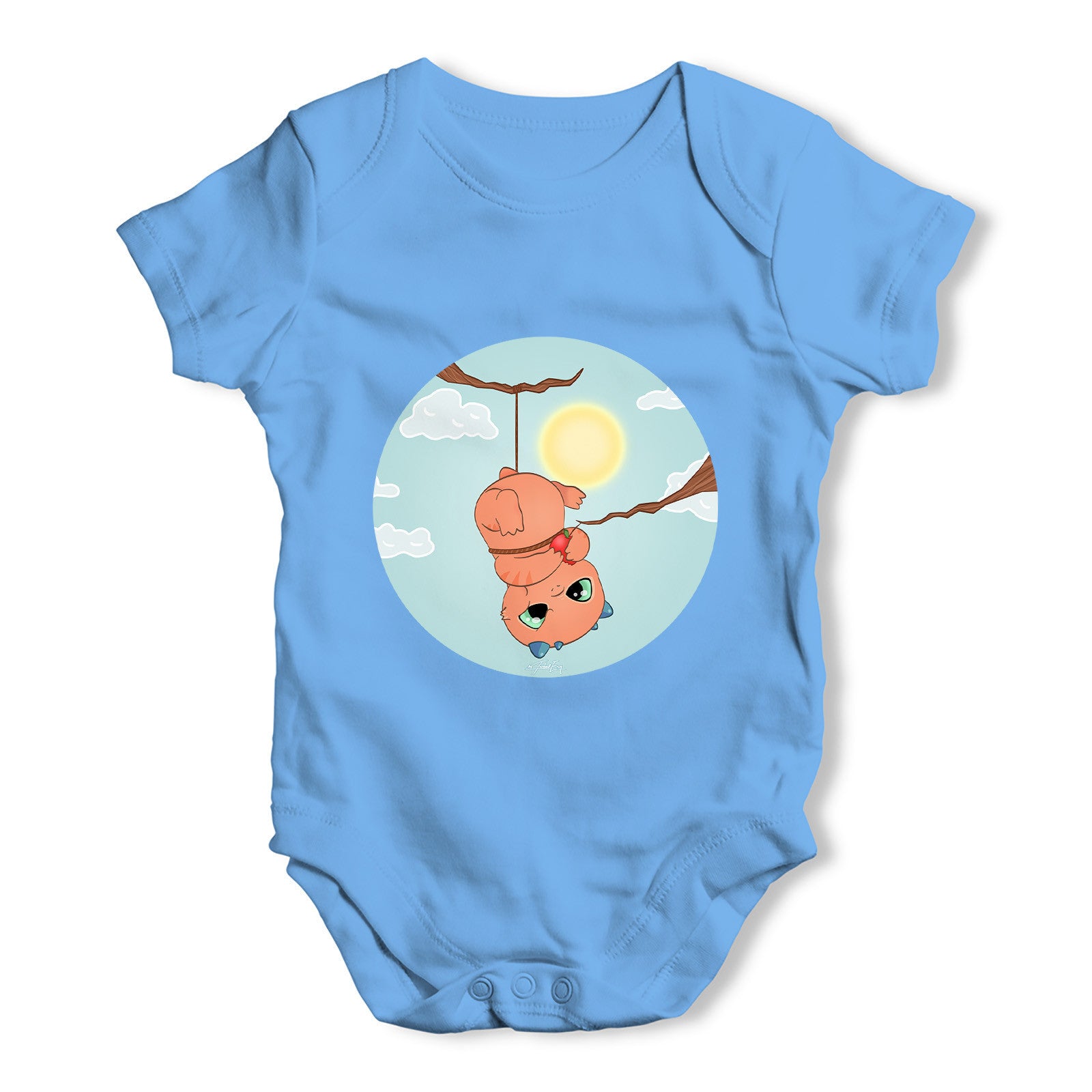 Snap The Dragon Baby Grow Bodysuit