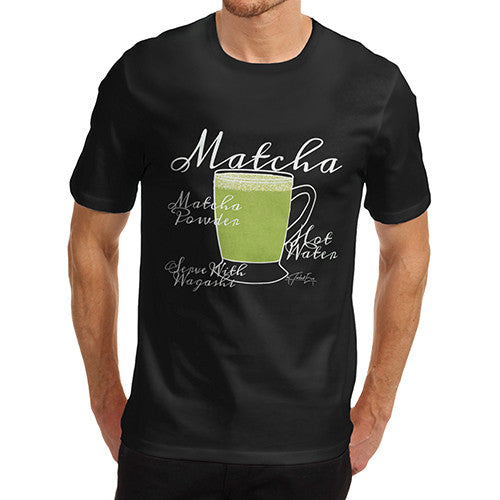 Men's Tea Recipe Matcha T-Shirt
