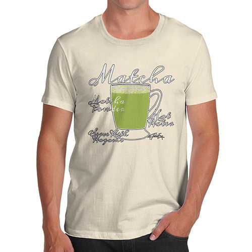 Men's Tea Recipe Matcha T-Shirt