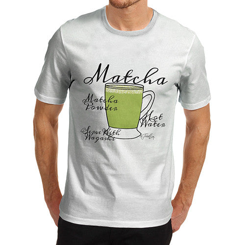 Men's Tea Recipe Matcha T-Shirt