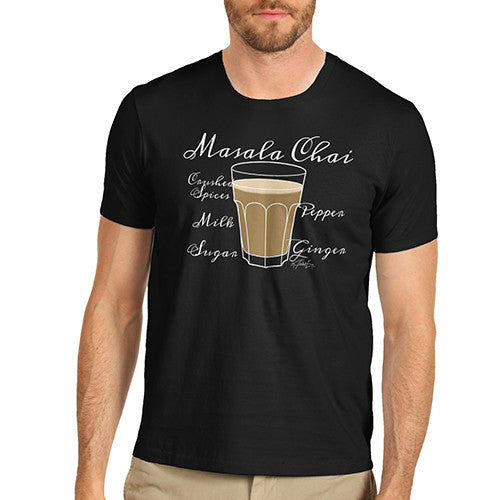 Men's Tea Recipe Masala Chai T-Shirt