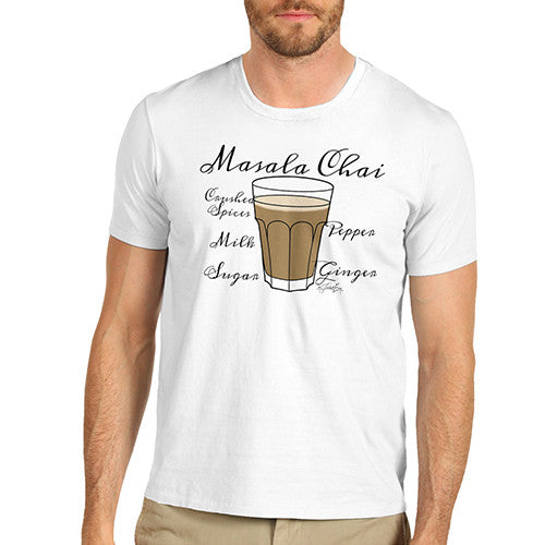 Men's Tea Recipe Masala Chai T-Shirt