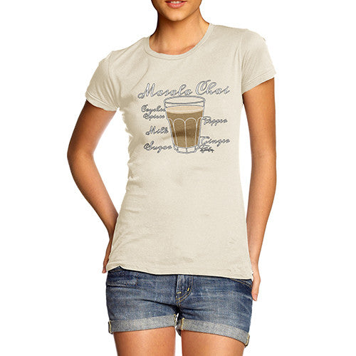 Women's Tea Recipe Masala Chai T-Shirt