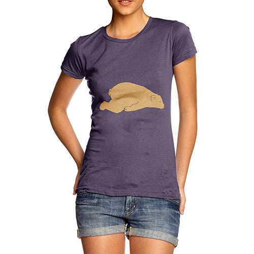 Women's Sleeping Silly Bear T-Shirt