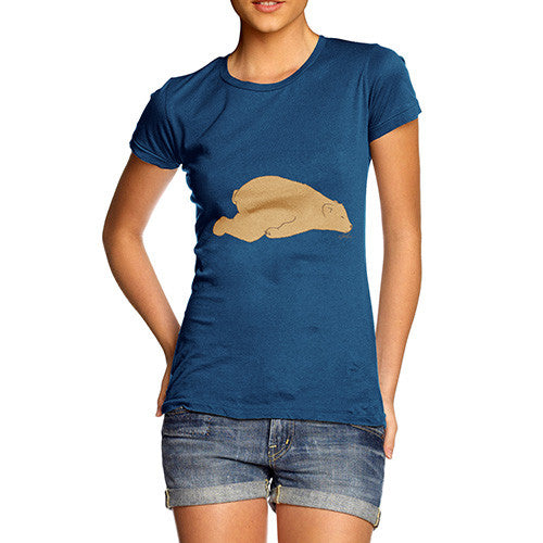 Women's Sleeping Silly Bear T-Shirt