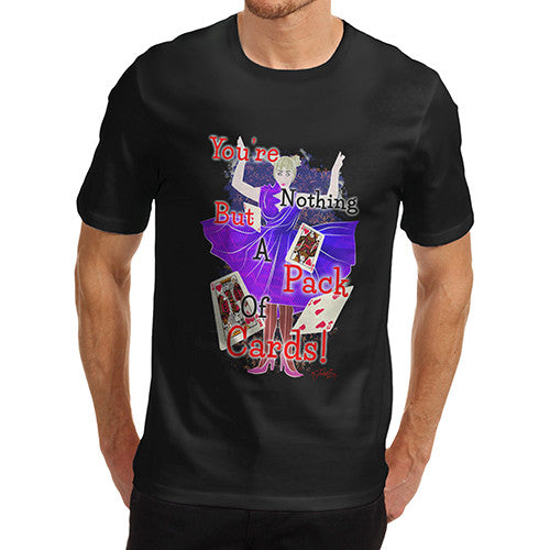 Men's Alice and the Pack of Cards T-Shirt