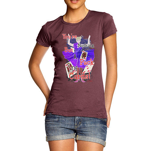 Women's Alice and the Pack of Cards T-Shirt